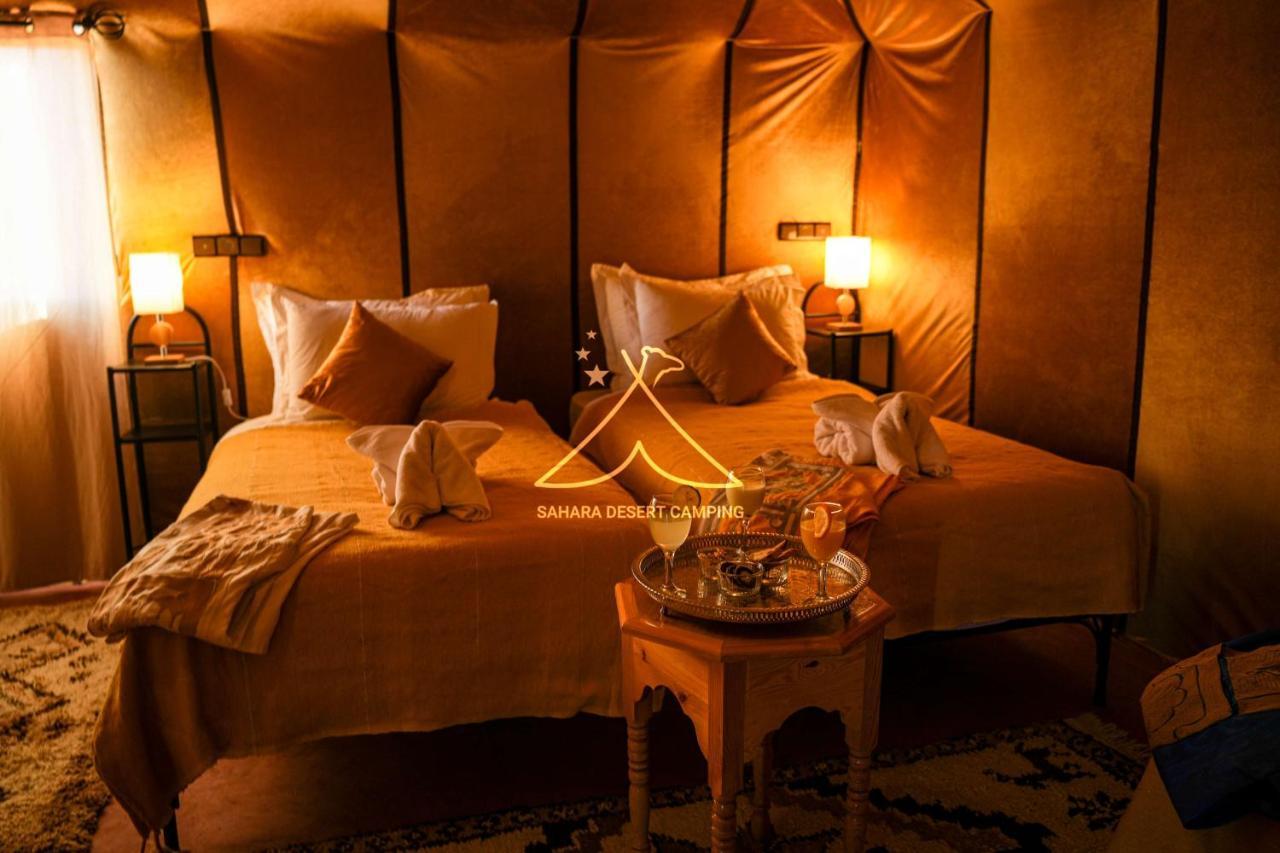 Sahara Desert Camping - Luxury Desert Camp Merzouga Arfoud Exterior foto