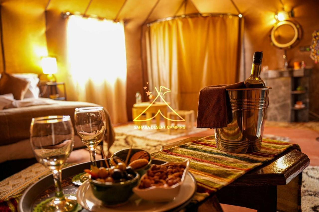 Sahara Desert Camping - Luxury Desert Camp Merzouga Arfoud Exterior foto