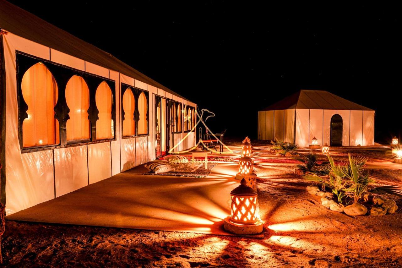 Sahara Desert Camping - Luxury Desert Camp Merzouga Arfoud Exterior foto