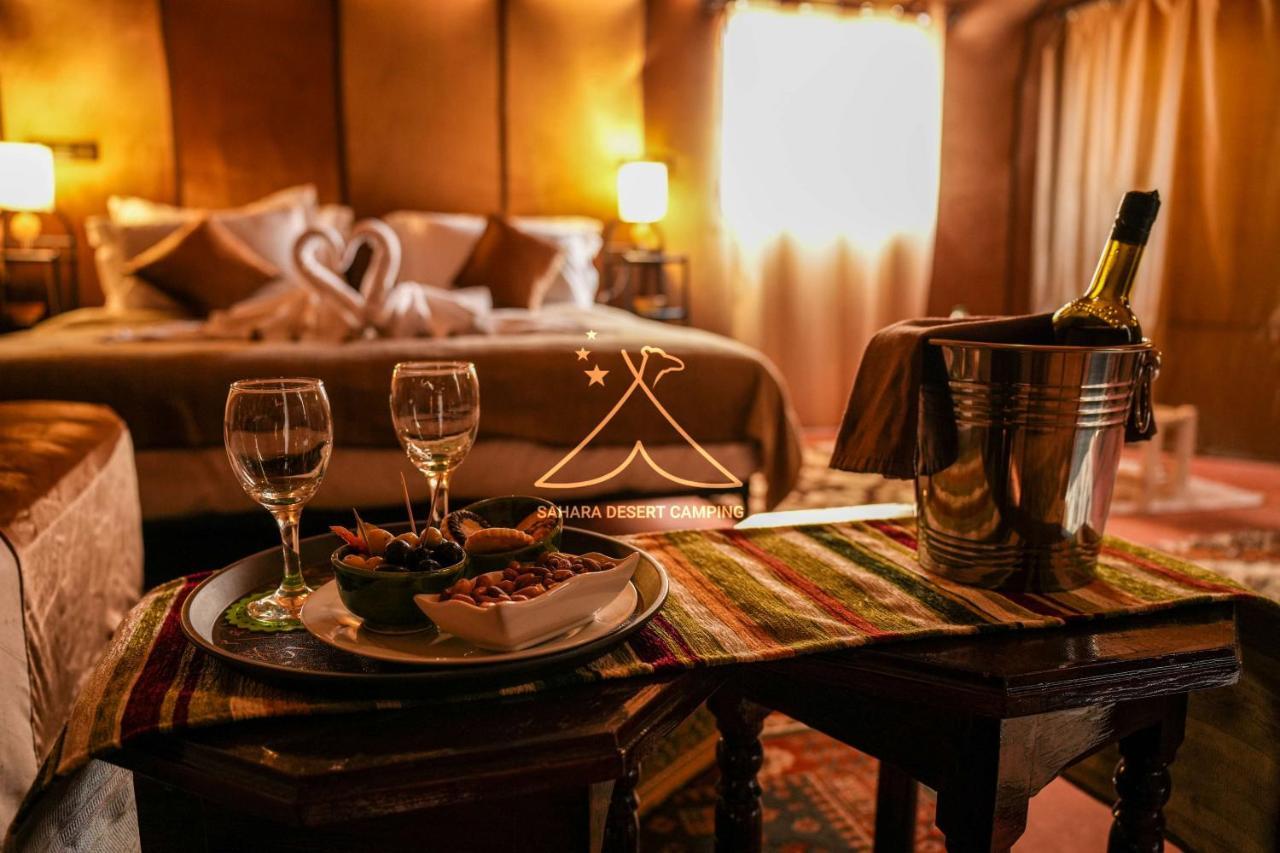 Sahara Desert Camping - Luxury Desert Camp Merzouga Arfoud Exterior foto