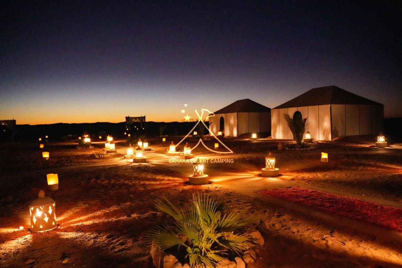Sahara Desert Camping - Luxury Desert Camp Merzouga Arfoud Exterior foto