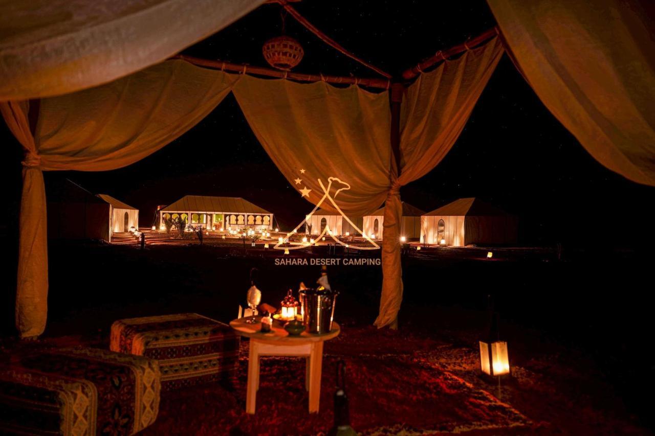 Sahara Desert Camping - Luxury Desert Camp Merzouga Arfoud Exterior foto